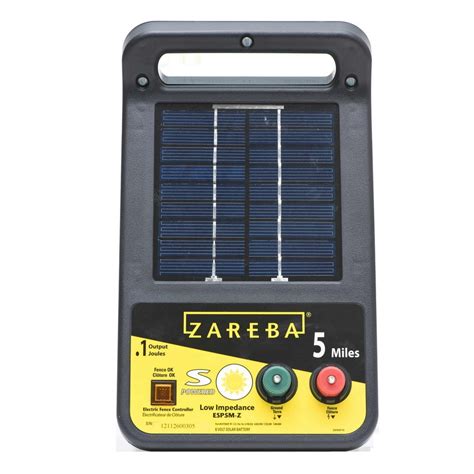 zareba solar fence charger